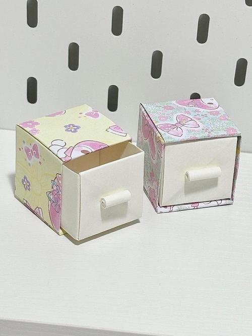 輕松DIY 精致收納盒折紙教程